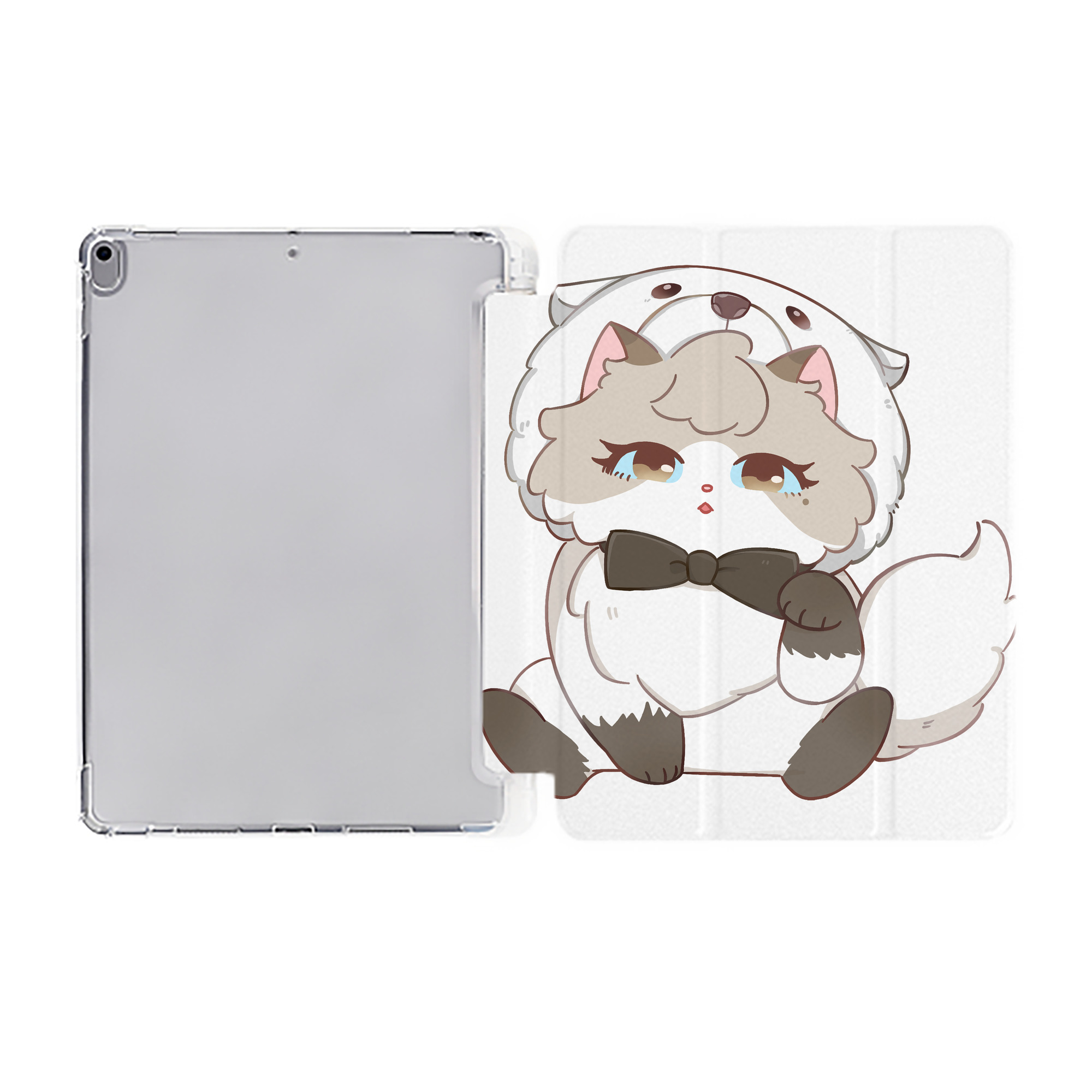 （画像用） SPY×FAMILY间谍家家酒 IPad ケース ペン収納付き 三つ折りスタンド PUレザー×シリコン 対応機種9.5/10.5/10.9インチ